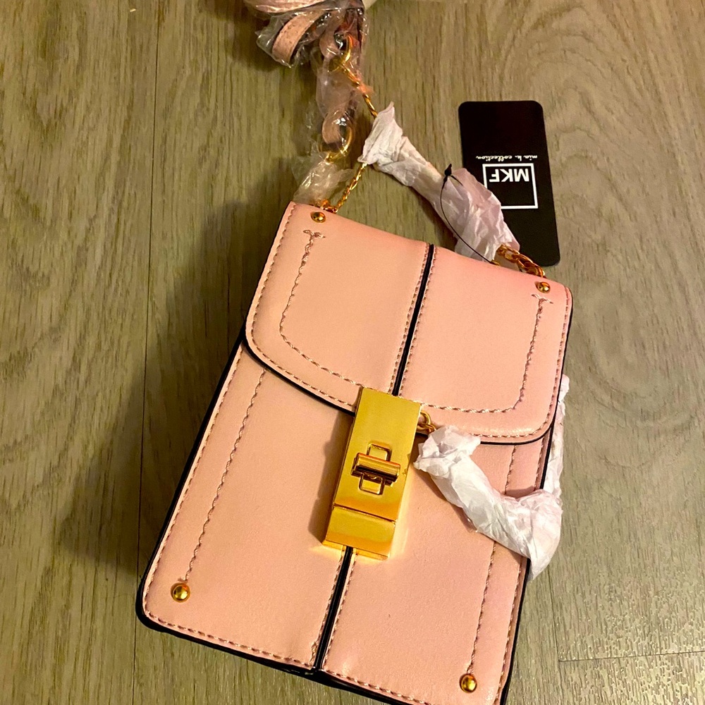 NWT MKF Pink Cross Body